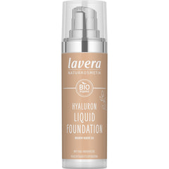 Fond de teint Lavera Hyaluron texture légère et fini lumineux pour peau naturelle