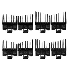 LAVEST fade-guide-set: gardes compatibles Wahl pour diverses longueurs.