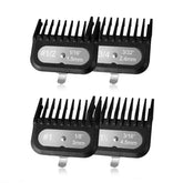 LAVEST sabots de coupe compatibles Wahl, démonstration des dimensions 1-8-po et 1-5-po pour coupes nettes.