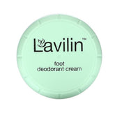 Lavilin Foot Deodorant Cream tube close-up showing long-lasting freshness.