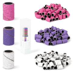 Bandes Lavinda 80 grit pour perceuse à ongles, finition rapide et nette.