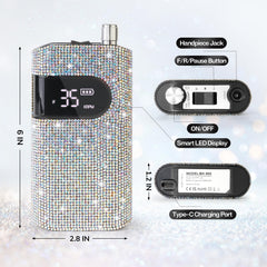 Autonomie prolongée: Lavinda Diamond en utilisation prolongée grâce à une batterie haute capacité.