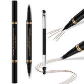 LAVONE stylo sourcils 2-en-1 pour des traits réalistes et longue tenue.