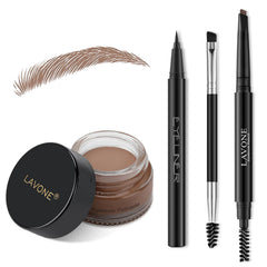LAVONE tampon sourcils Brun cendré pour une définition naturelle durable