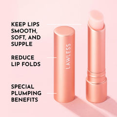 Couleur rose Marshmallow qui colore légèrement les lèvres.