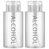 Layhit: bouteilles alcool pompe 10oz, ensemble de 2, pratique et réutilisables.