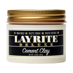 Layrite Cement Clay – bouteille prête à l'emploi pour un style durable et une tenue flexible.