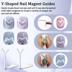 Guides en Y Laza pour motifs œil-de-chat précis