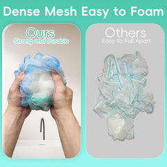 LCZLBath Loofah ruban sechant facilite le sechage et l hygiene