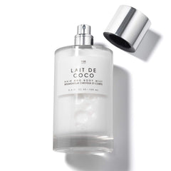 Le Monde Gourmand Lait de Coco sur cheveux pour parfum léger et durable