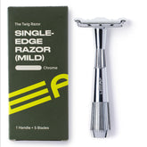 Leaf Shave Twig avec tête fixe pour un rasage précis du visage