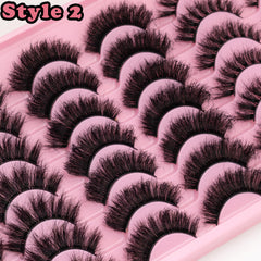 LEAFMOON cils D-curly mixtes 14-18 mm pour un volume équilibré