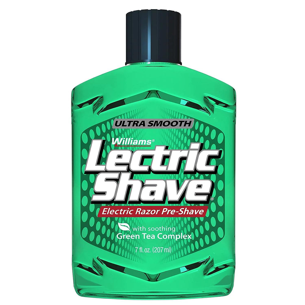 Lectric Shave Pre-Rasage Original, bouteille 7 oz, facilite la préparation de la peau