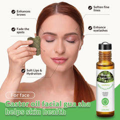 Leczhmyo huile ricin roll-on ambre: flacon en verre sombre préserve les actifs