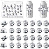 Leelosp charme rotation pour ongles, effet 3D élégant.