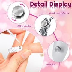 Leelosp charme rotation, outil artistique 3D pour ongles.