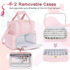 Leforz: double couche et poches mesh facilitent le stockage des accessoires.