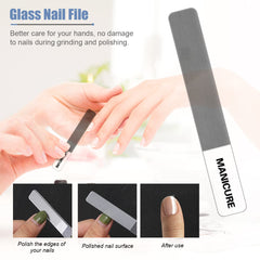 Lime à ongles Leipple professionnelle, finition lisse pour des ongles soignés.