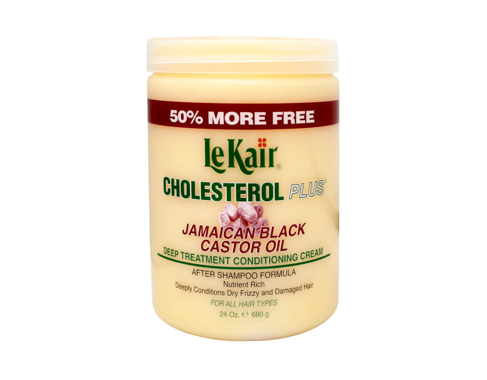 LeKair Cholestérol Plus crème-traitement profond sur cheveux hydratés