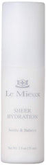 Le Mieux Sheer Hydration, bouteille-pompe, hydratation légère pour un teint frais.