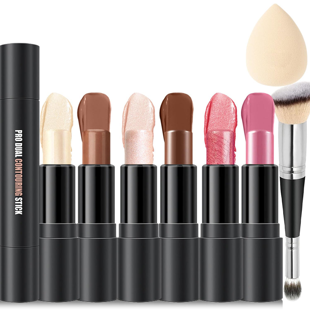 LemonSac stylo contour double extrémité rose pour sculpter le visage.