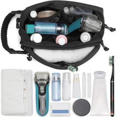 Lemubeane Trousse Tactique Noire – poche MOLLE pour fixation facile.