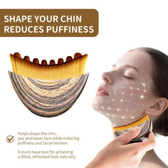 Massage lymphatique léger avec LEPIAOPIAO pour détendre les muscles du visage.