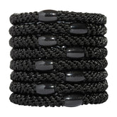 Pinces à cheveux noires L. Erickson, 8-pack, maintien fiable sans tiraillement