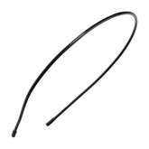 L. Erickson Twiggy Thin Headband noir, éclat discret pour un style quotidien.