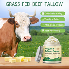 Crème corporelle à graisse de boeuf Letscarey, hydratante et nourrissante
