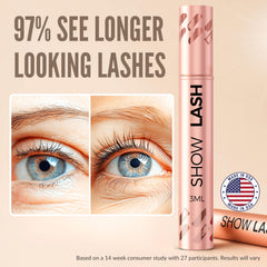 LeVaye Show Lash Sérum – Applicateur-pinceau facilitant une pose douce et contrôlée.