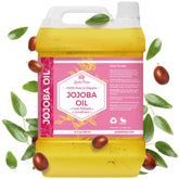 Huile Leven Rose jojoba en vrac 32oz en bouteille, hydratation douce pour peau