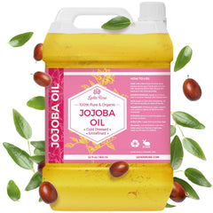 Huile Leven Rose jojoba en vrac 32oz en bouteille, hydratation douce pour peau