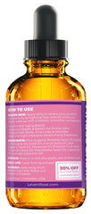Leven Rose Huile rose musquée – ingrédients naturels nourrissants pour la peau.