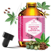 Leven Rose Jamaican Black Castor Oil bottle for natural hair and skin care
