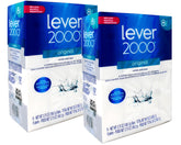 Lever 2000 Original Bar Soap two-pack for everyday cleansing and odor control.