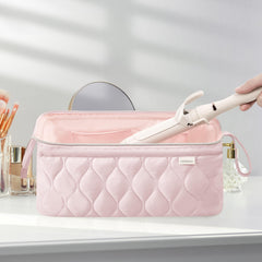Lexeeco etui portable pour Dyson Airwrap rose, transport sûr