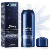 Lezero Body Glitter Spray – bouteille scintillante prête pour briller en soirée