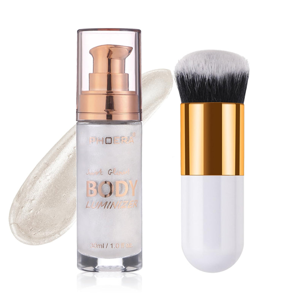 Lezero Body Shimmer Oil éclat diamant platinum pour une peau lumineuse.