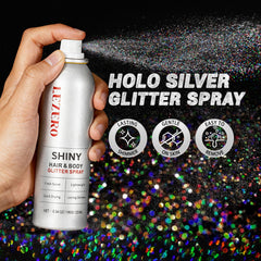 Lezero paillettes dorées arc-en-ciel pour un éclat multicolore lors des événements.