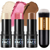 Lezero trio sticks contour visage pour sculpter le teint avec naturel.