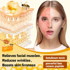 LHBMET Crème venin d'abeille – pot : texture riche et nourrissante.