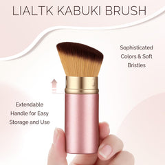LIALTK Poils vegan denses pour une application homogène sans absorption excessive.