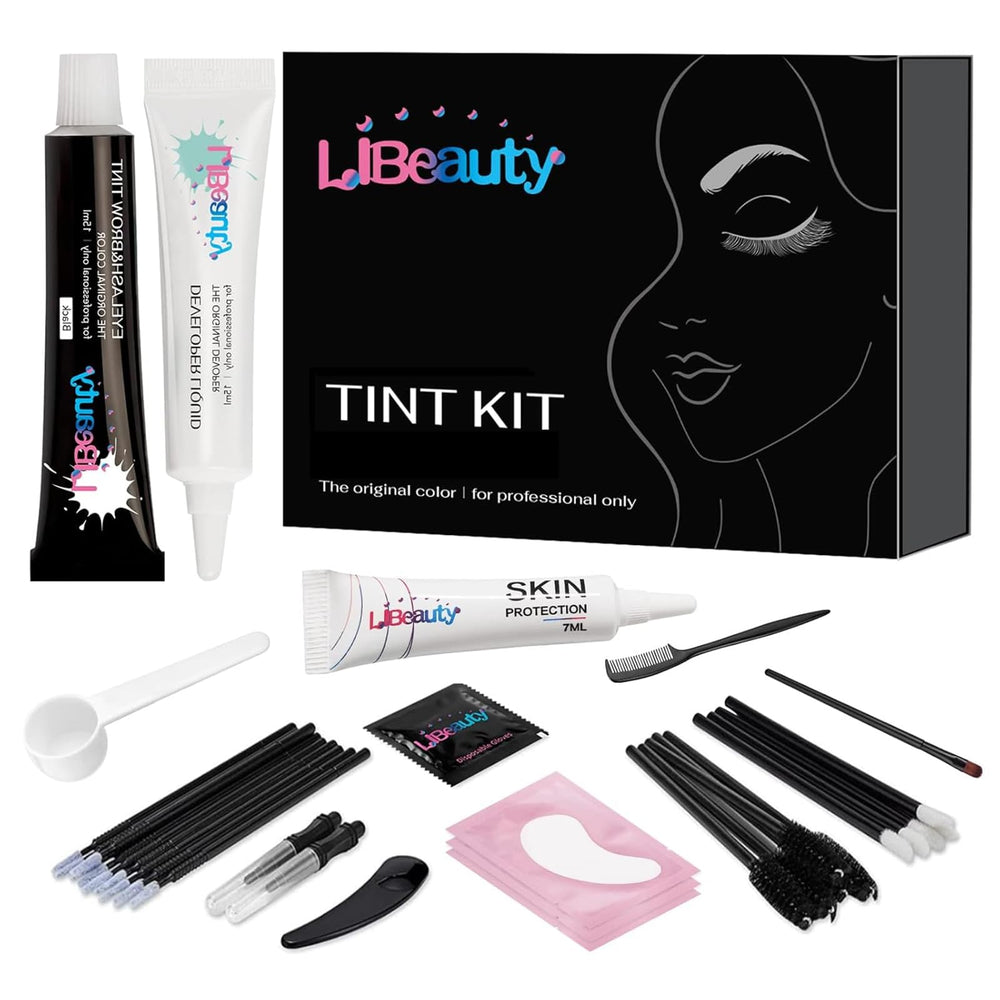 Libeauty Lash Color Kit noir cils: teinte durable pour cils impeccables.