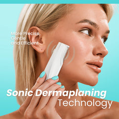 Liberex dermaplaning avec lumière intégrée pour un rasage précis.