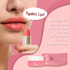 Lick Your Lips ingrédients naturels nourrissants pour des lèvres saines.