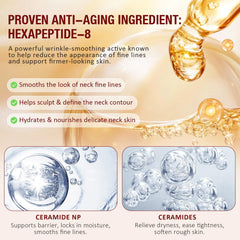 Liefiet AH-8 texture-creme appliquée, offre une hydratation rapide.