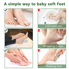 Désquamation des peaux mortes avec Liefiet masque peeling pieds