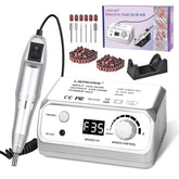 LIERKISS perceuse à ongles professionnelle 35000 RPM, outil fiable pour manucure.