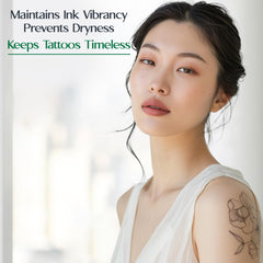 LiftAura soin apaisant pour peau tatouée, réduit l inconfort et favorise le confort.